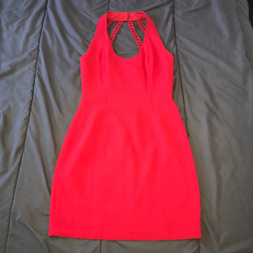 Nicole Miller Caché red dress, size 4